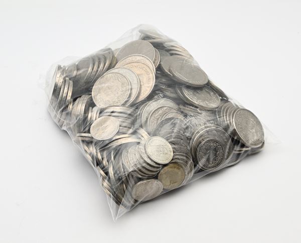 Lotto monete Franchi svizzeri