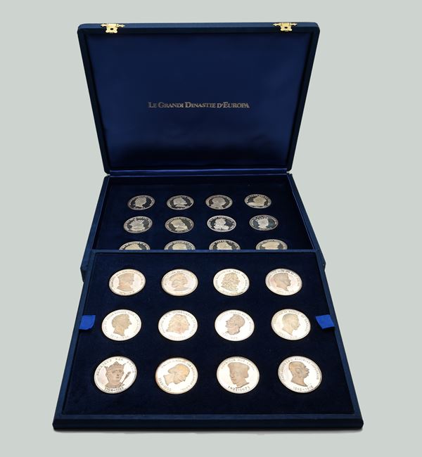 24 Medaglie "Le grandi dinastie d'Europa"