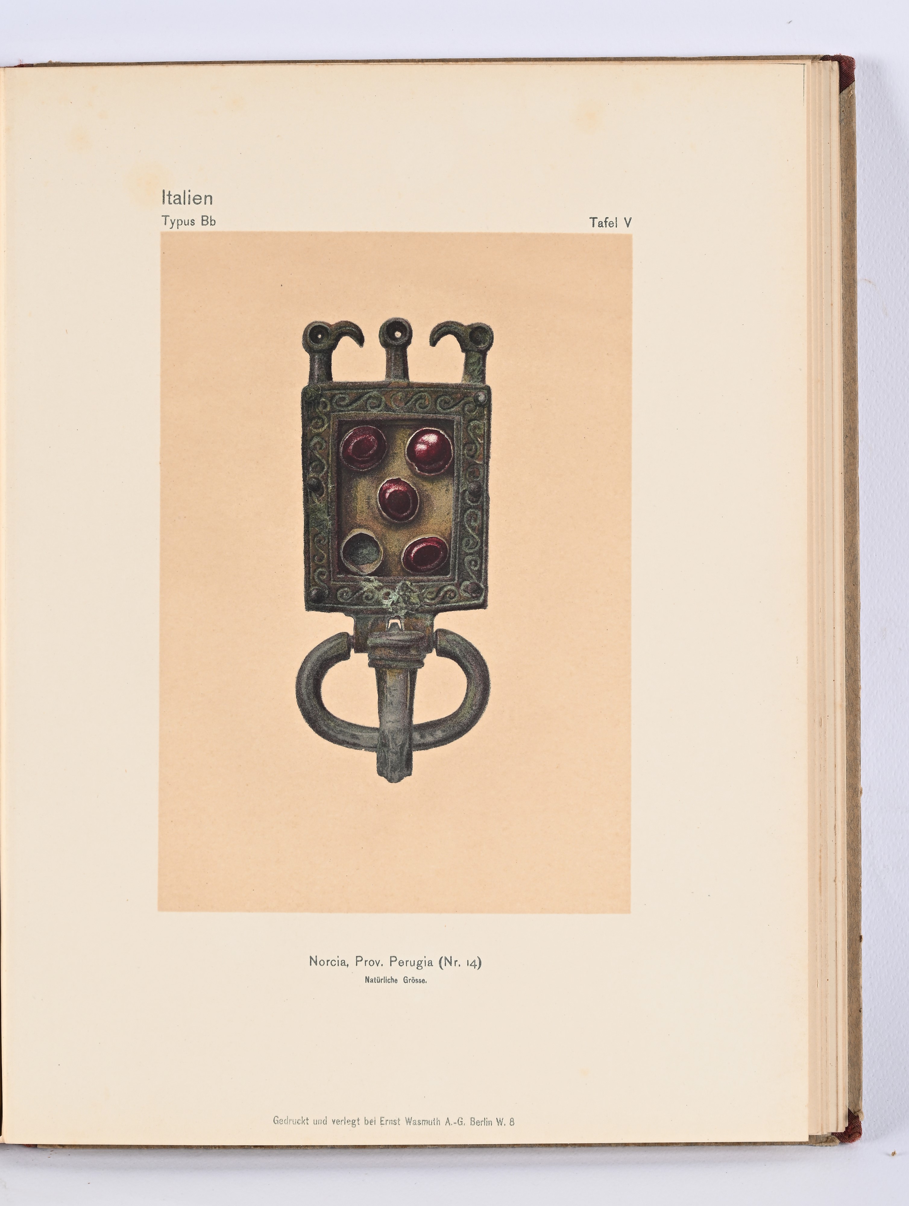 Alfred Gotze, Gotische Schnallen - Catalogo della collana Germanische Funde aus der Völkerwanderu...
