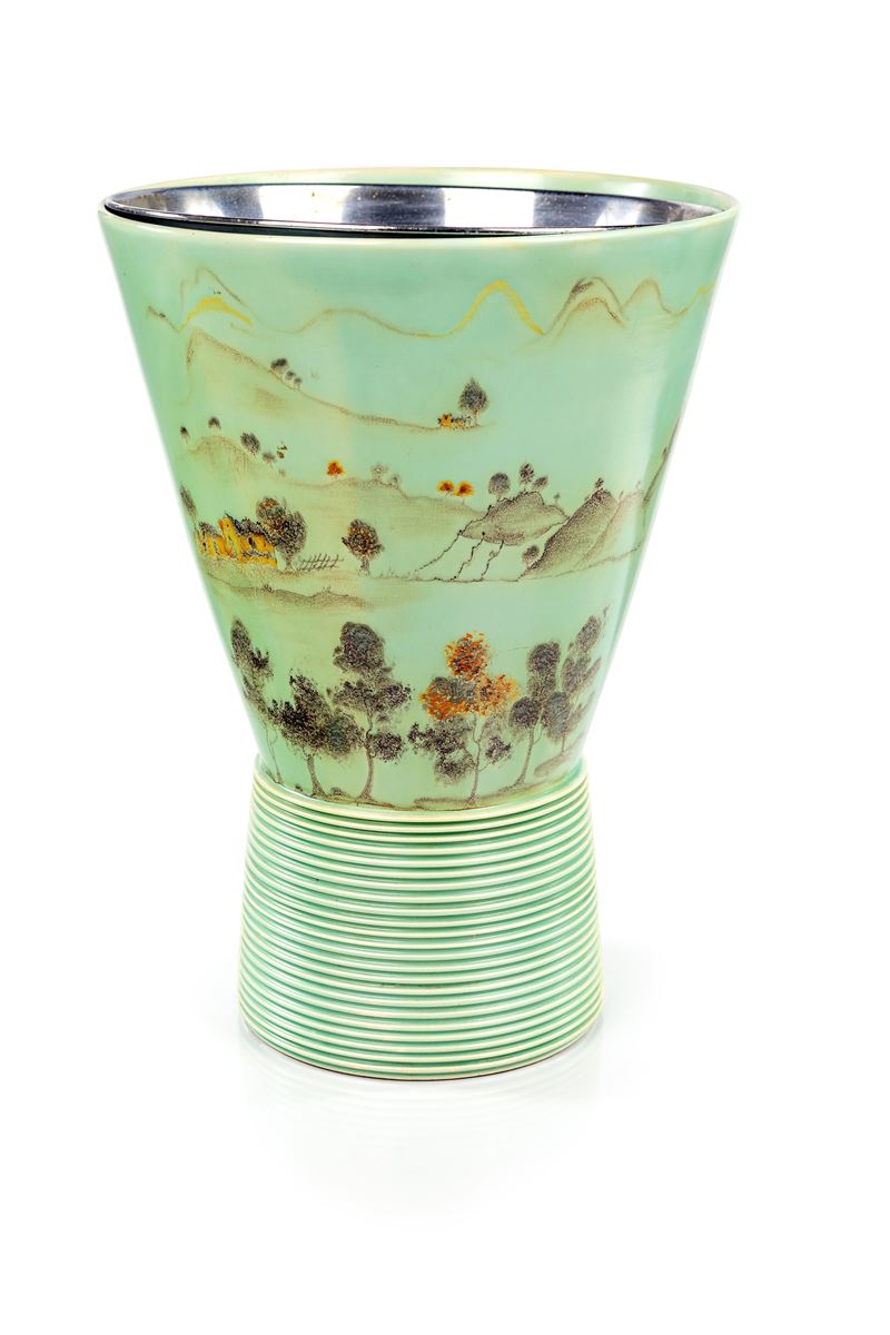 Vaso Portafiori montato a lampada