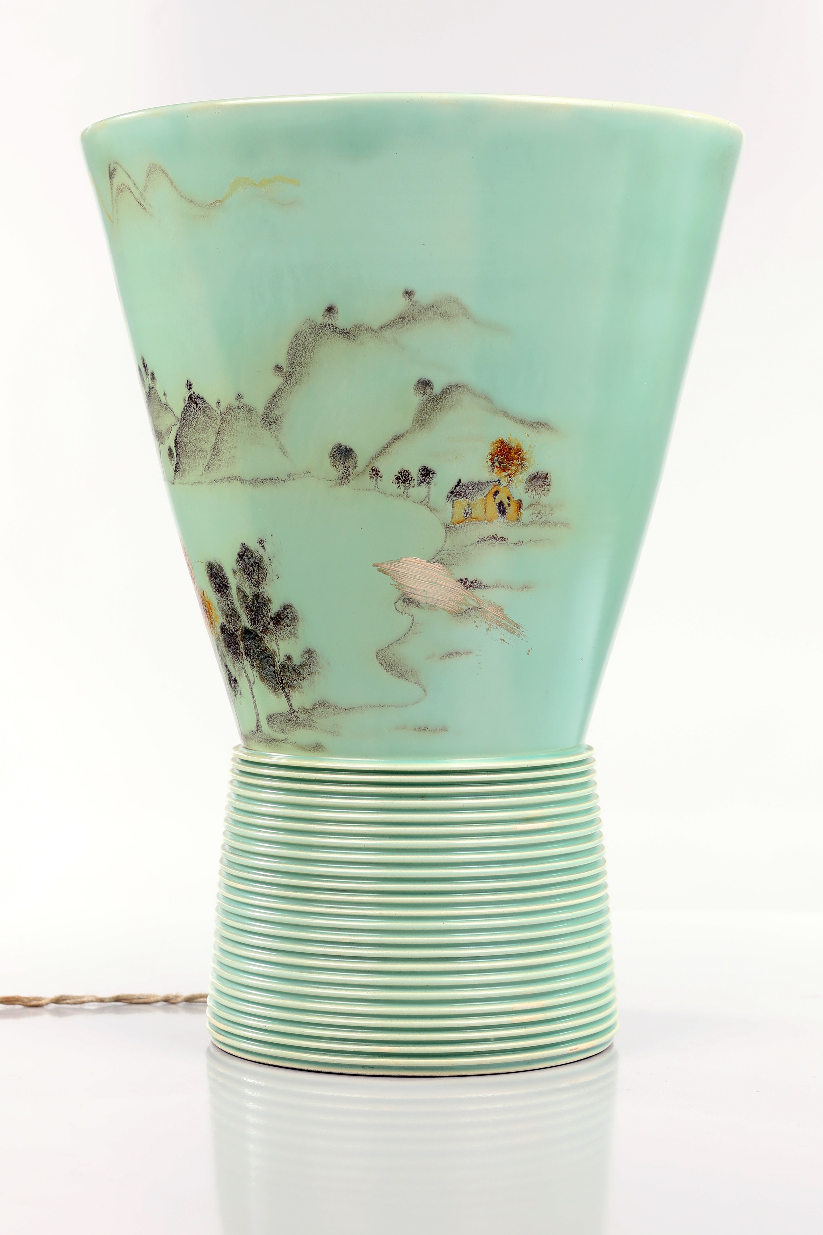 Vaso Portafiori montato a lampada