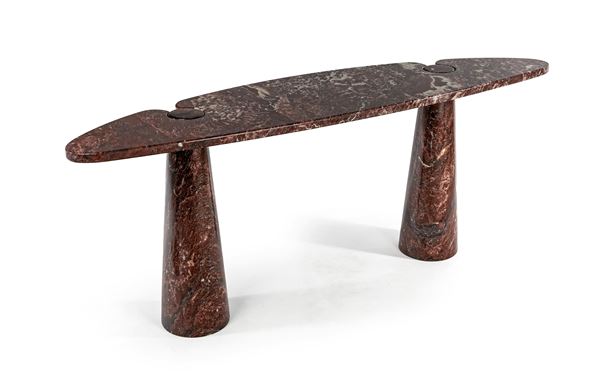 Consolle mod. Eros produzione Skipper in Marmo Rosso di Verona