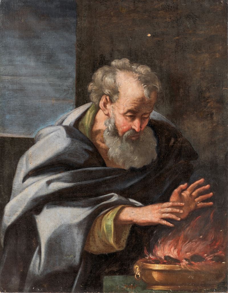 Pittore del XVII Secolo - Allegoria Dell'inverno