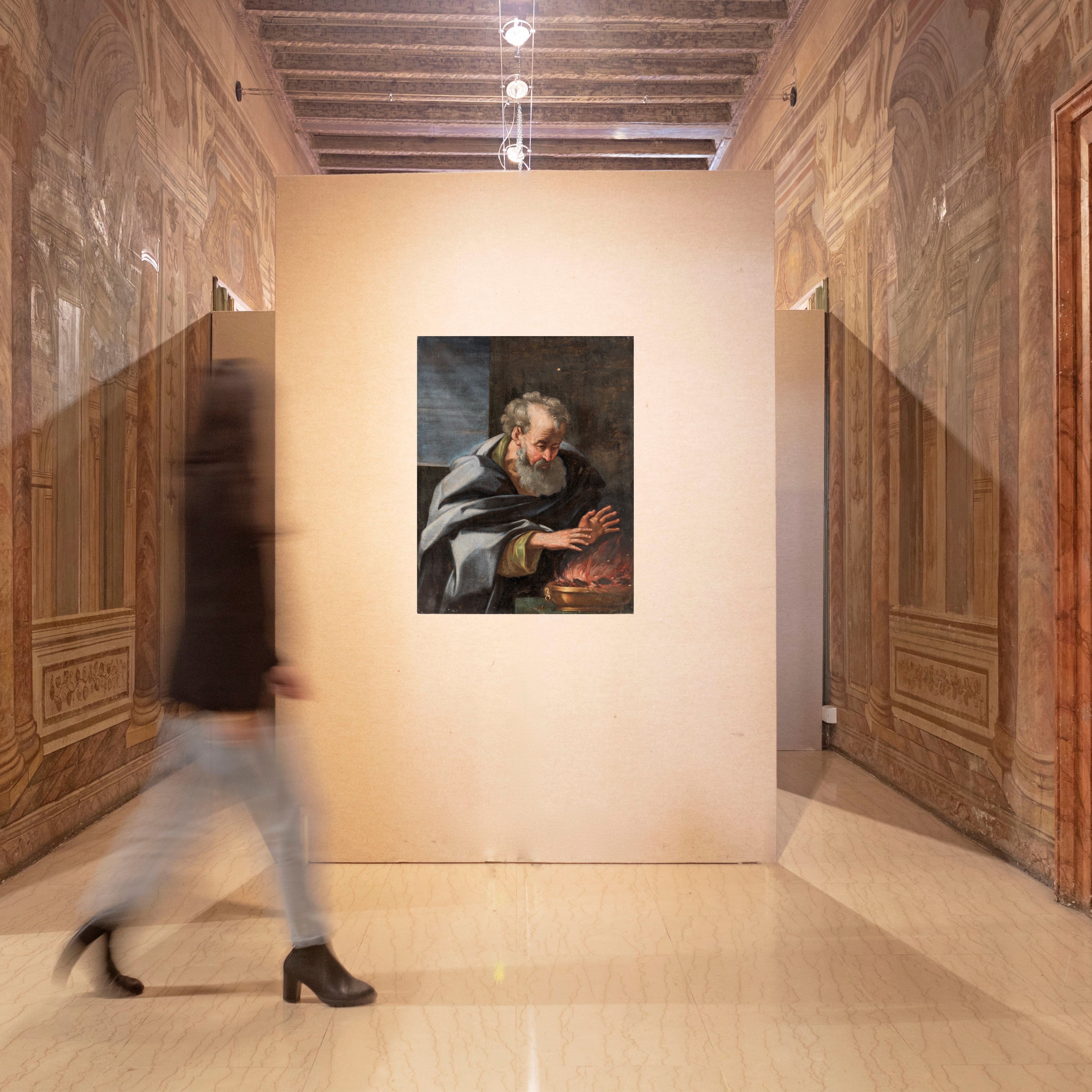 Pittore del XVII Secolo - Allegoria Dell'inverno