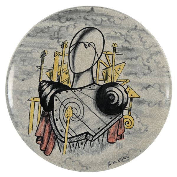 Giorgio De Chirico - Il trovatore tra le nubi