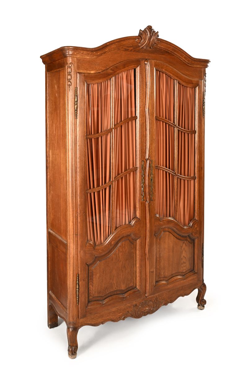 Piccolo Armadio in Rovere, XIX Secolo