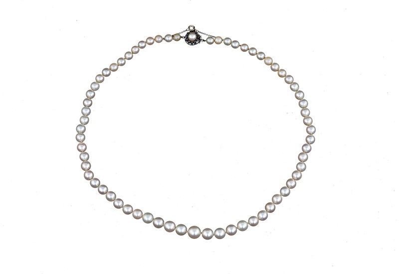 Collana di Perle Coltivate Giapponesi