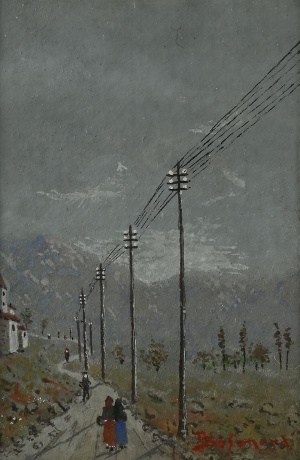 Veduta del lago di Como, 1948