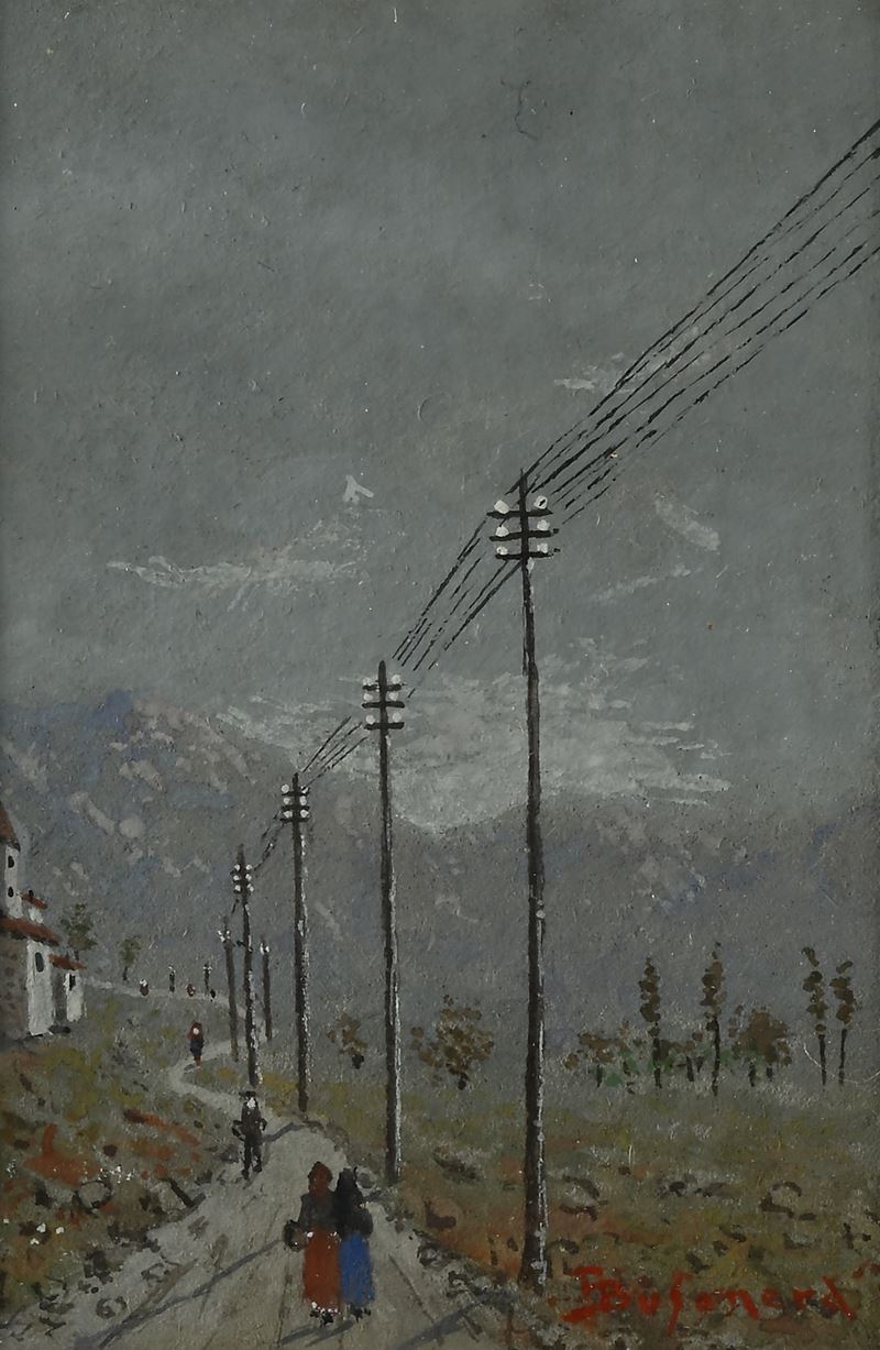 Veduta del lago di Como, 1948