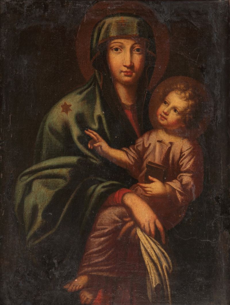 Pittore del XVII Secolo - Madonna della Stella