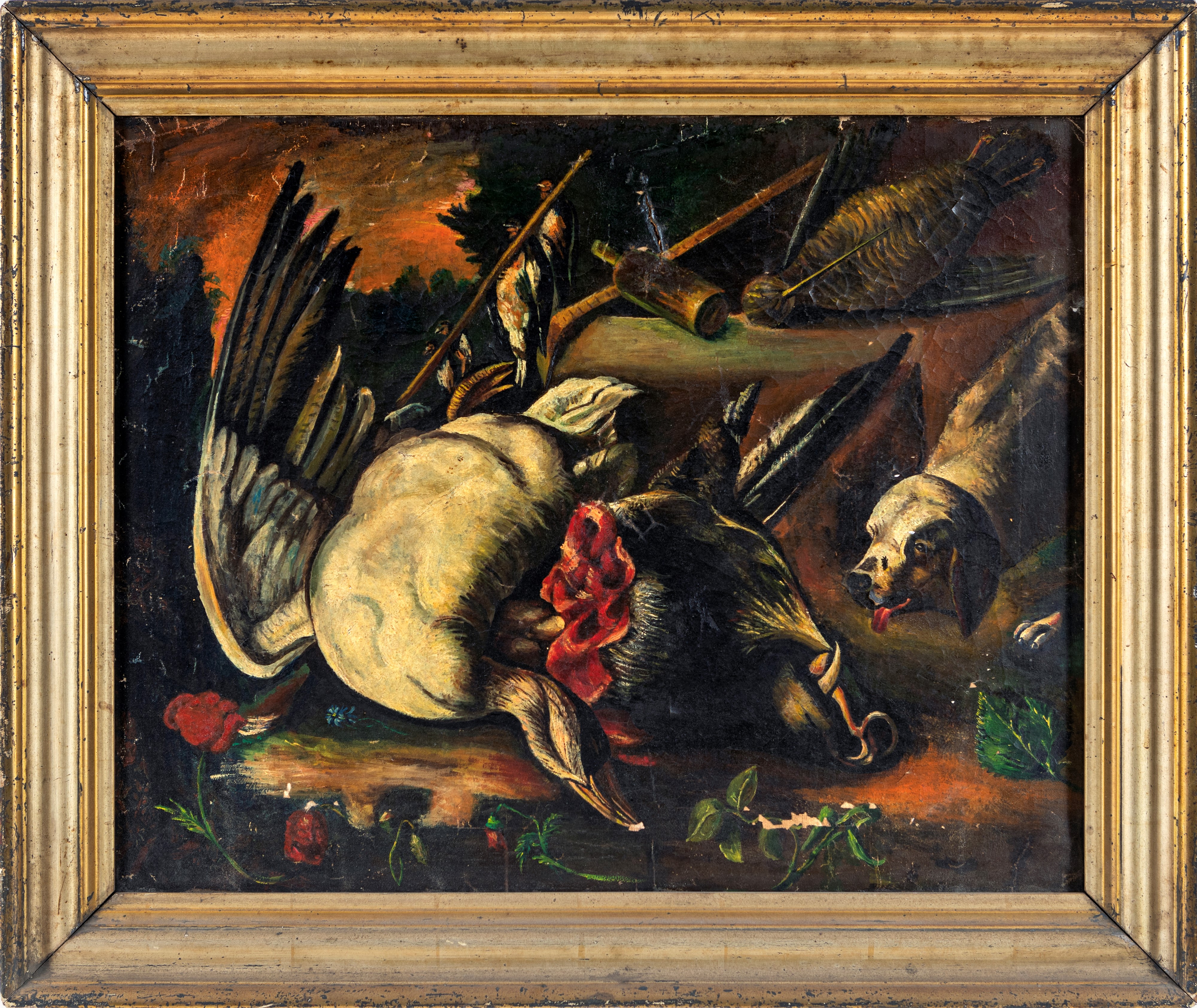 Natura morta con cacciagione