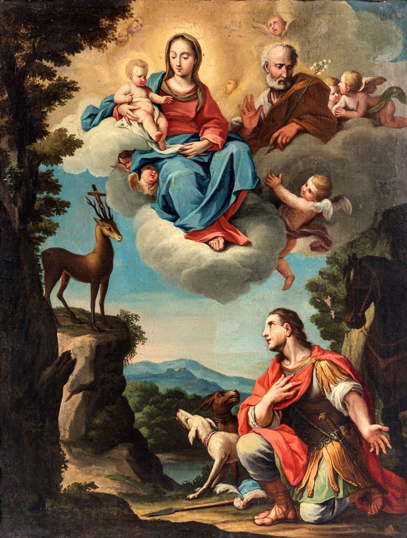 Francesco Trevisani - Visione di Sant'eustachio