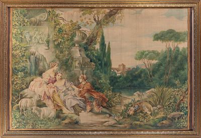 Paesaggio Arcadico con Scena Galante