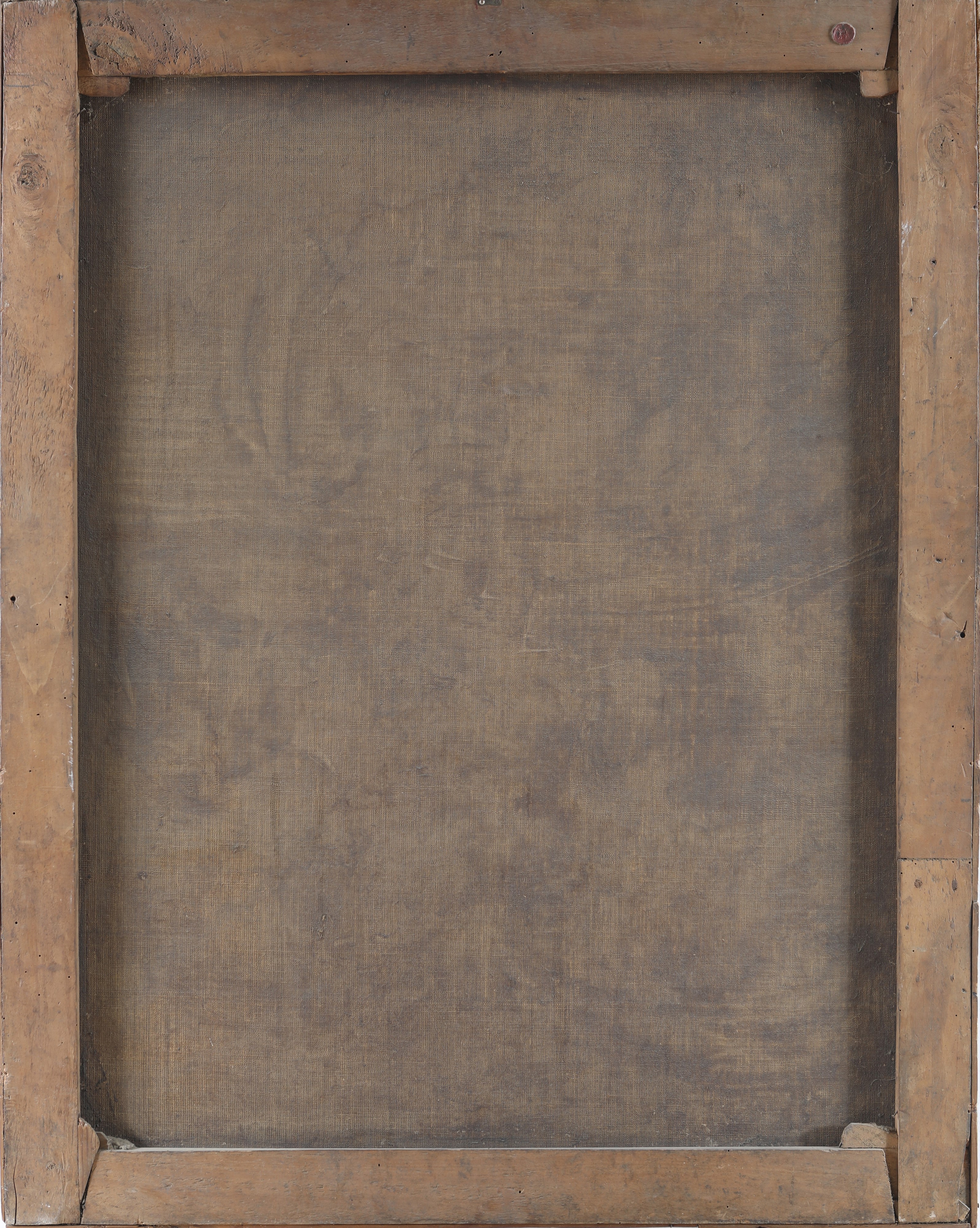 Scuola Senese del XVII Secolo - Madonna con Bambino, Sant'anna e Gioacchino