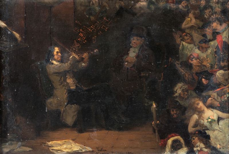 Lorenzo Valles - Bozzetto per il Quadro 'beethoven'