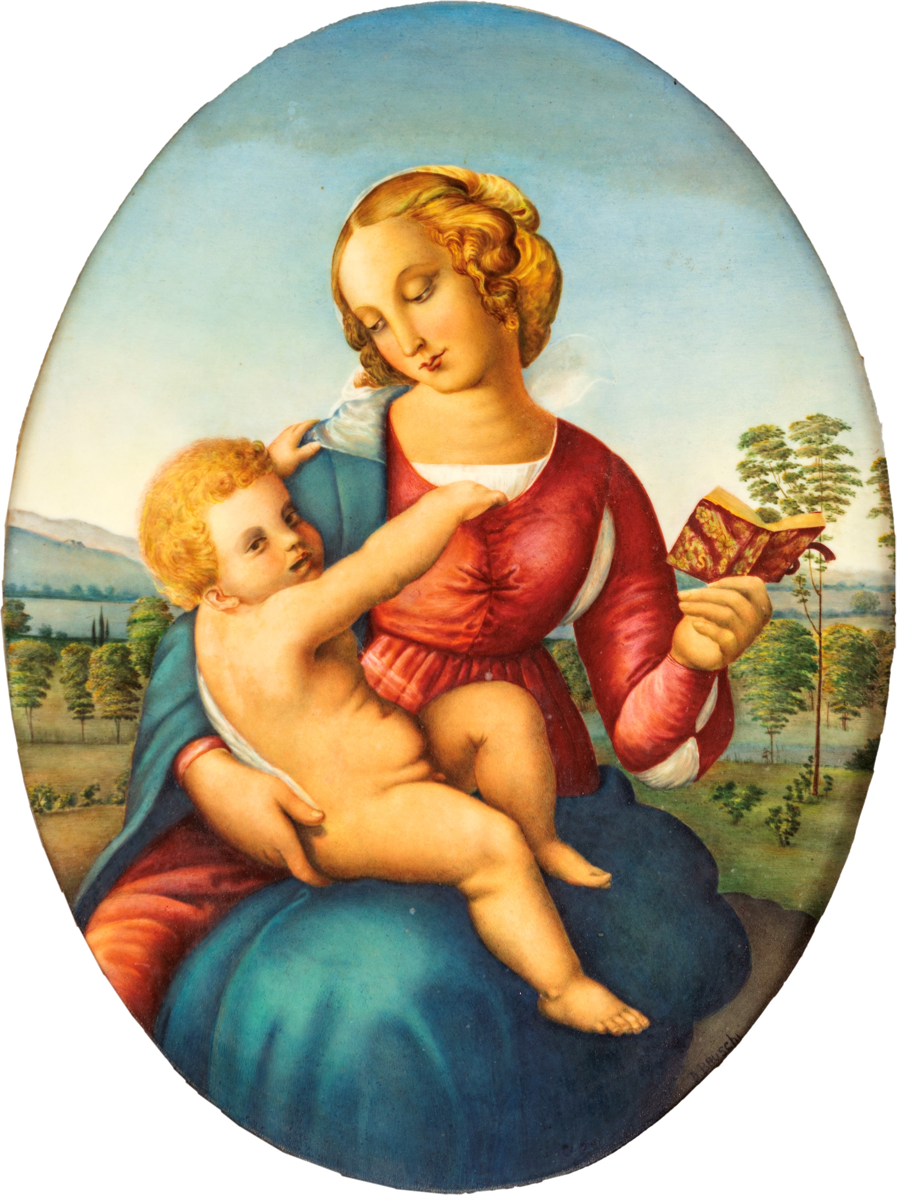 Madonna Colonna - da Raffaello Sanzio