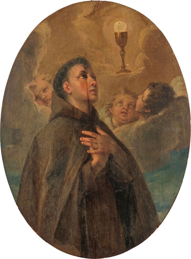 Pittore Napoletano del XVIII Secolo - San Pasquale Baylón