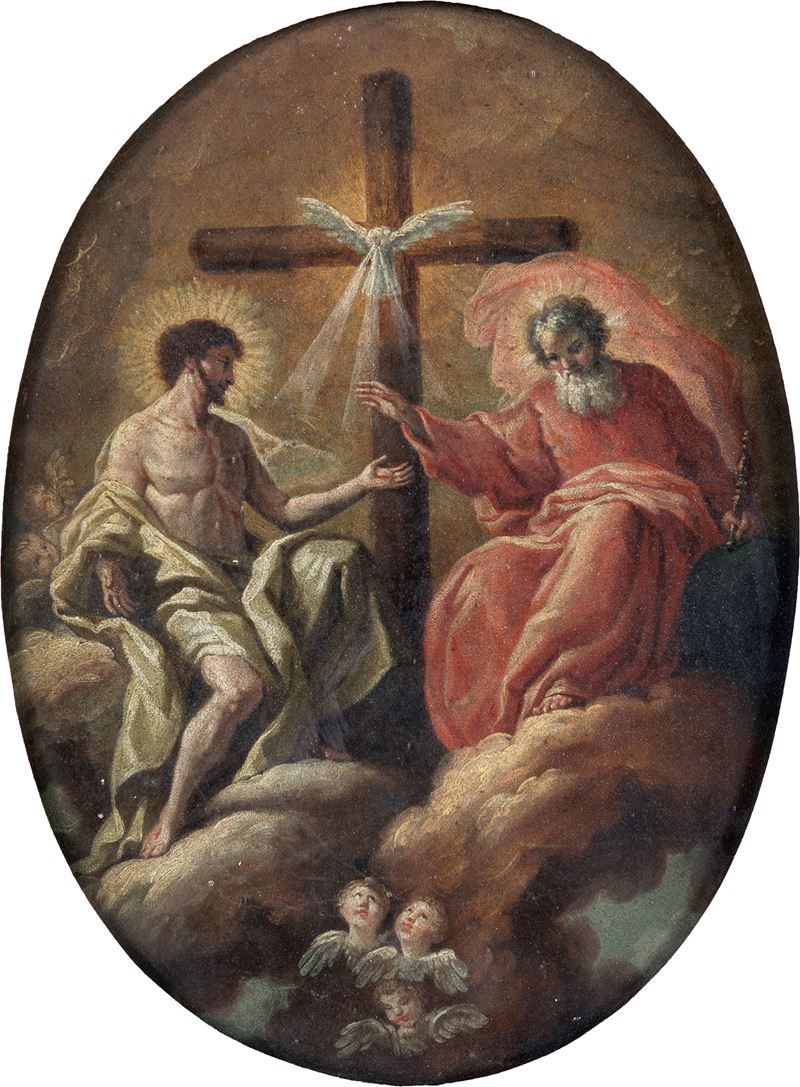 Scuola Veneta del XVI Secolo - Santissima Trinità