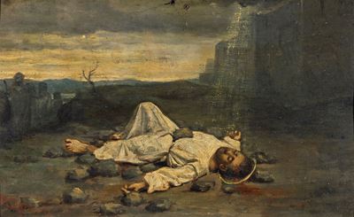 Il martirio di San Tarcisio lapidato