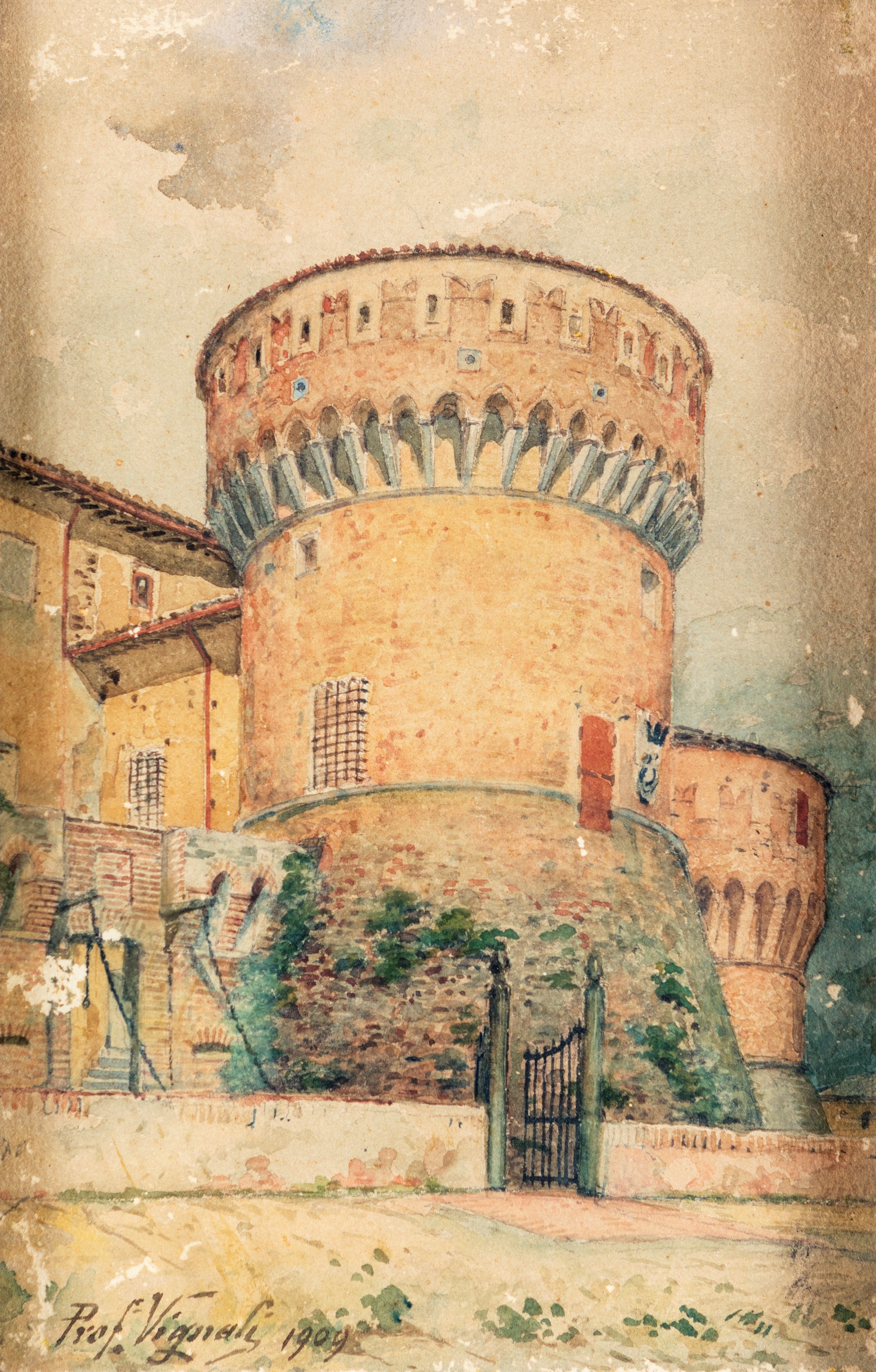 "Il castello dei Marchesi Malvezzi Campeggi a Dozza"