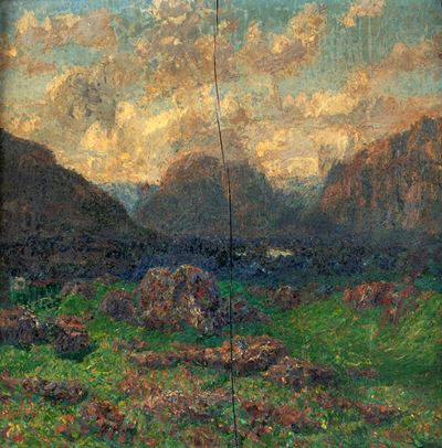 Paesaggio di Montagna
