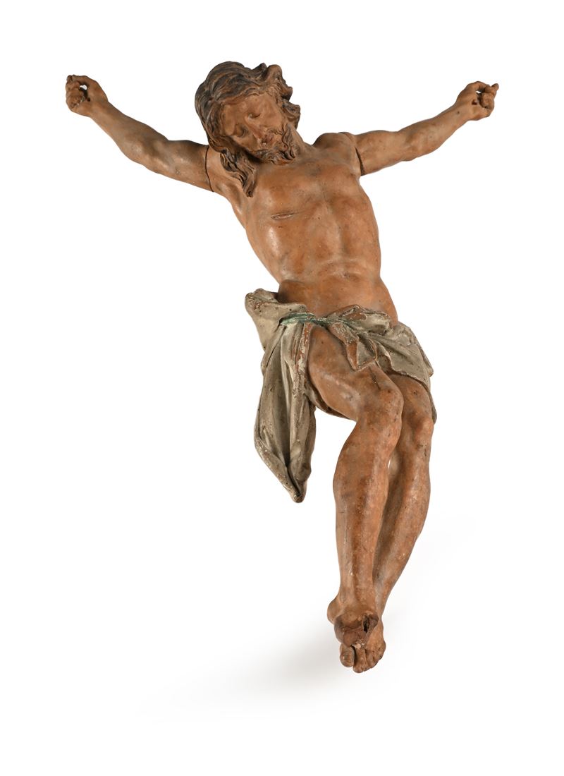 Scuola Romana del XVIII Secolo - Cristo Crocifisso