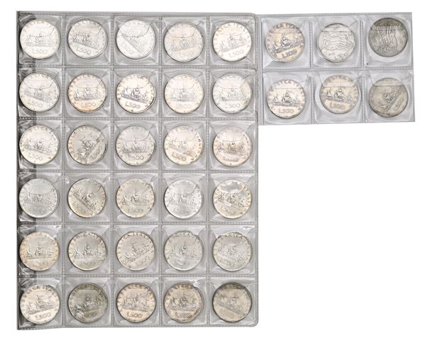 Lotto 500 lire Repubblica Italiana