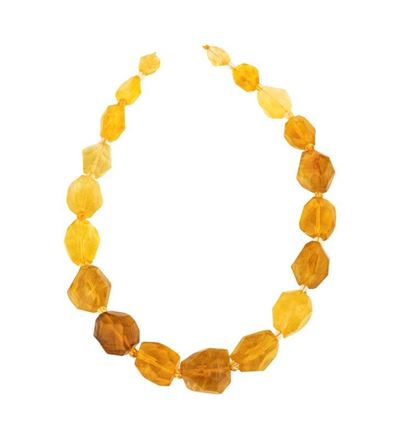 Collana di Gold Fluorite