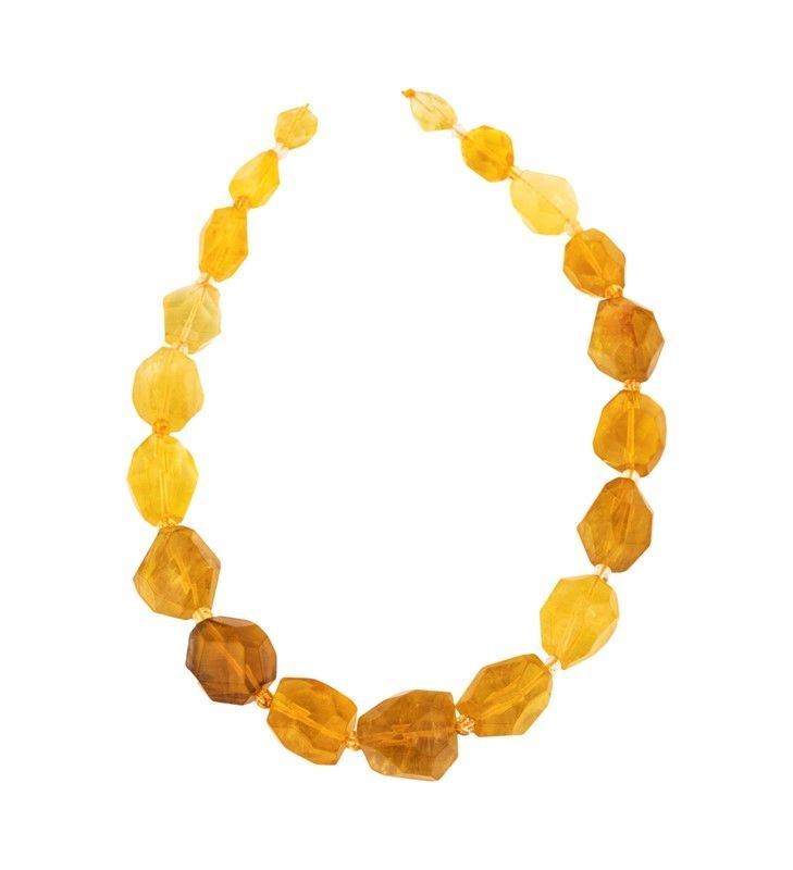 Collana di Gold Fluorite