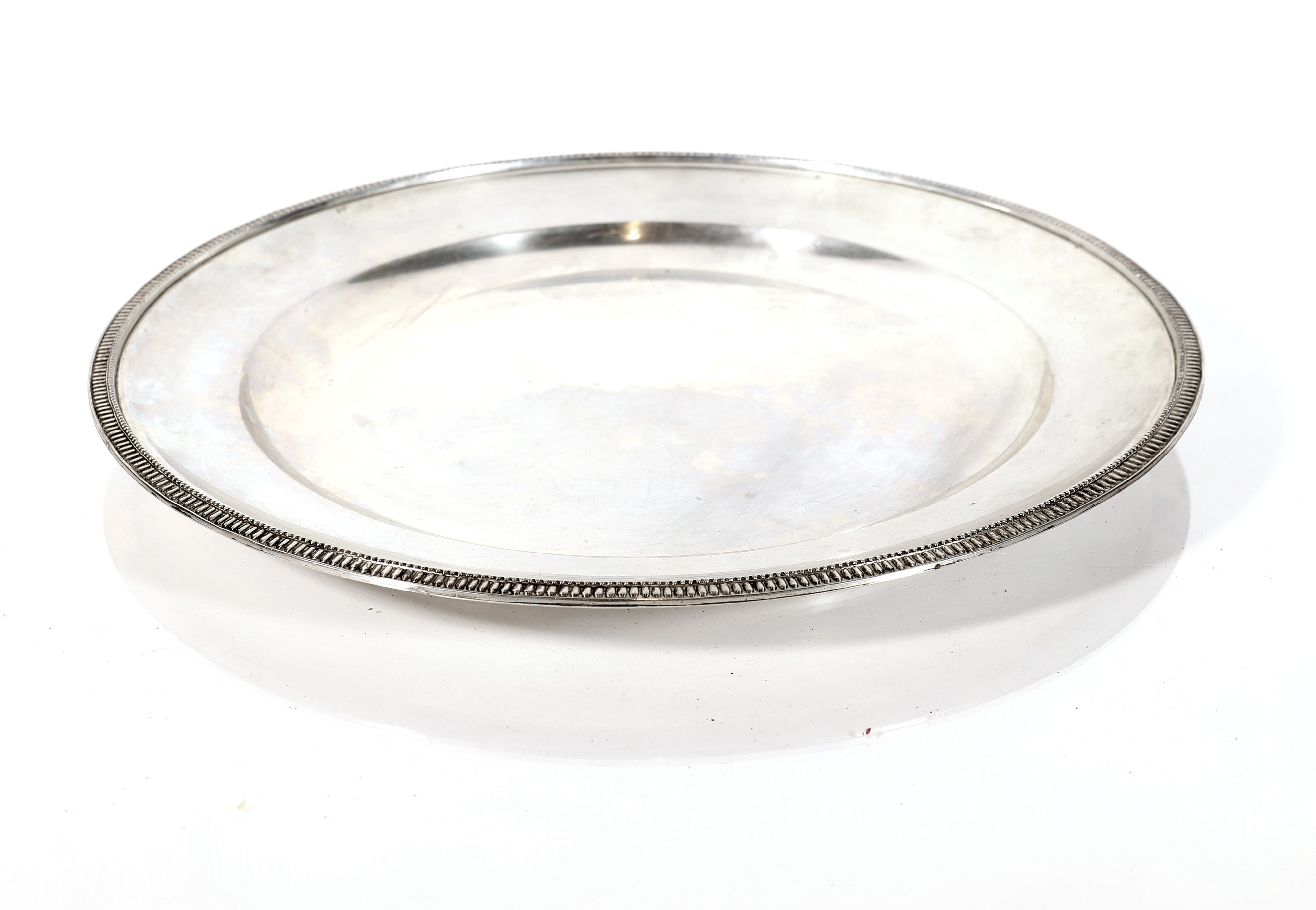 Grande Piatto Circolare in Argento 800/000