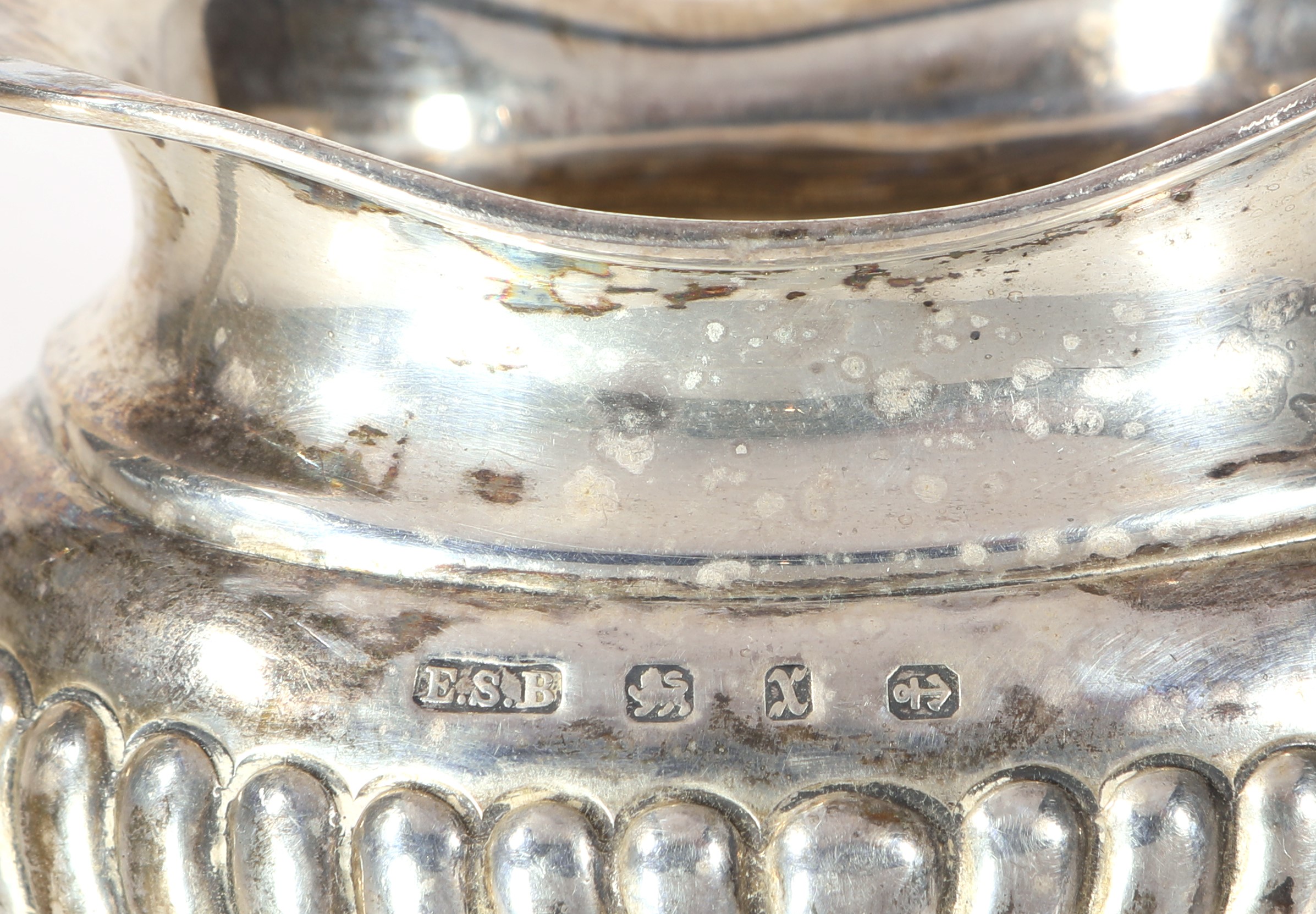 Piccola Lattiera in Argento, Birmingham 1897 e Piccola Zuccheriera Birmingham 1902