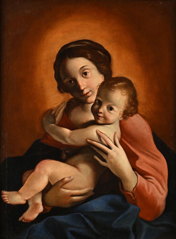 Giovanni Lanfranco - Madonna con Bambino