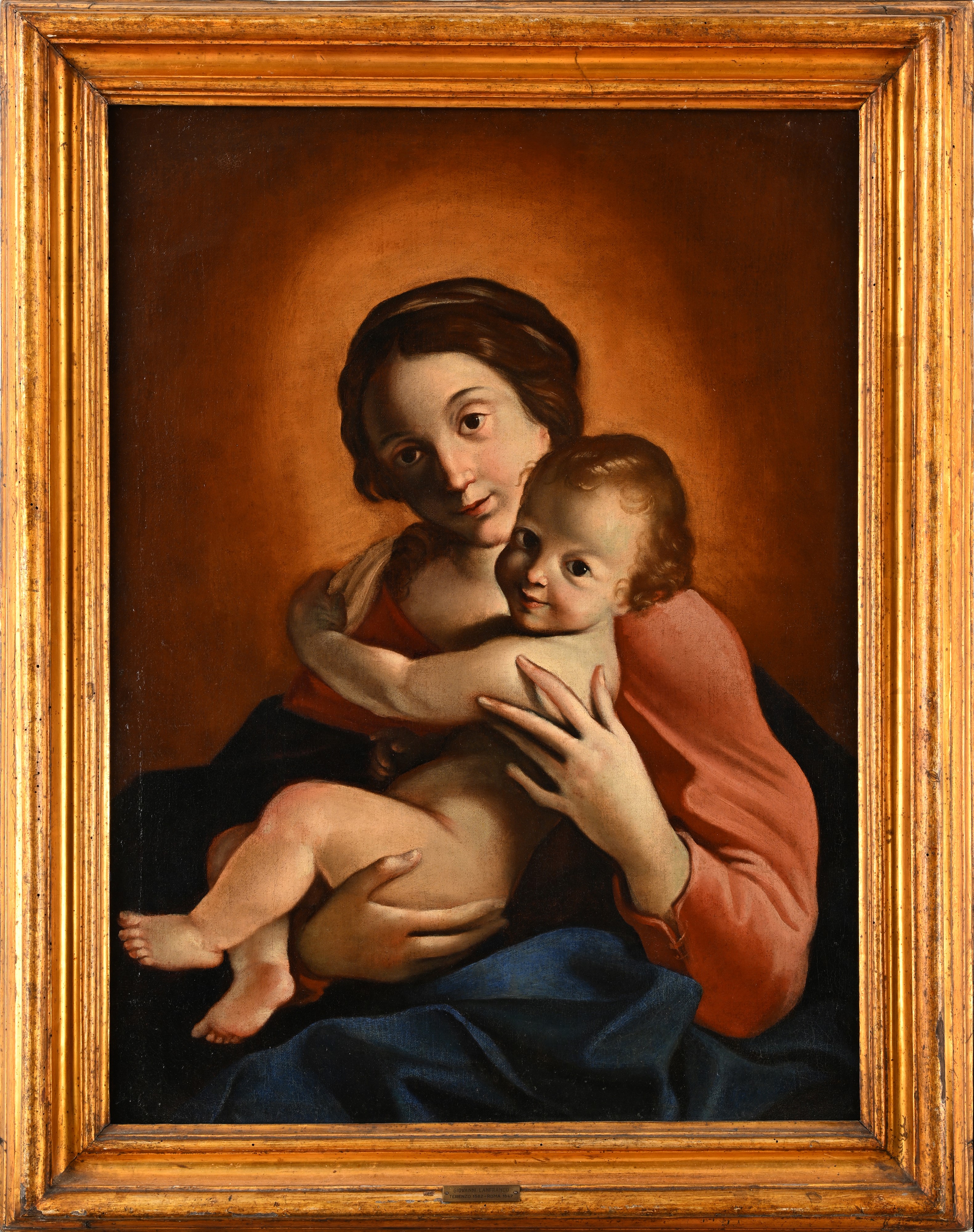Giovanni Lanfranco - Madonna con Bambino
