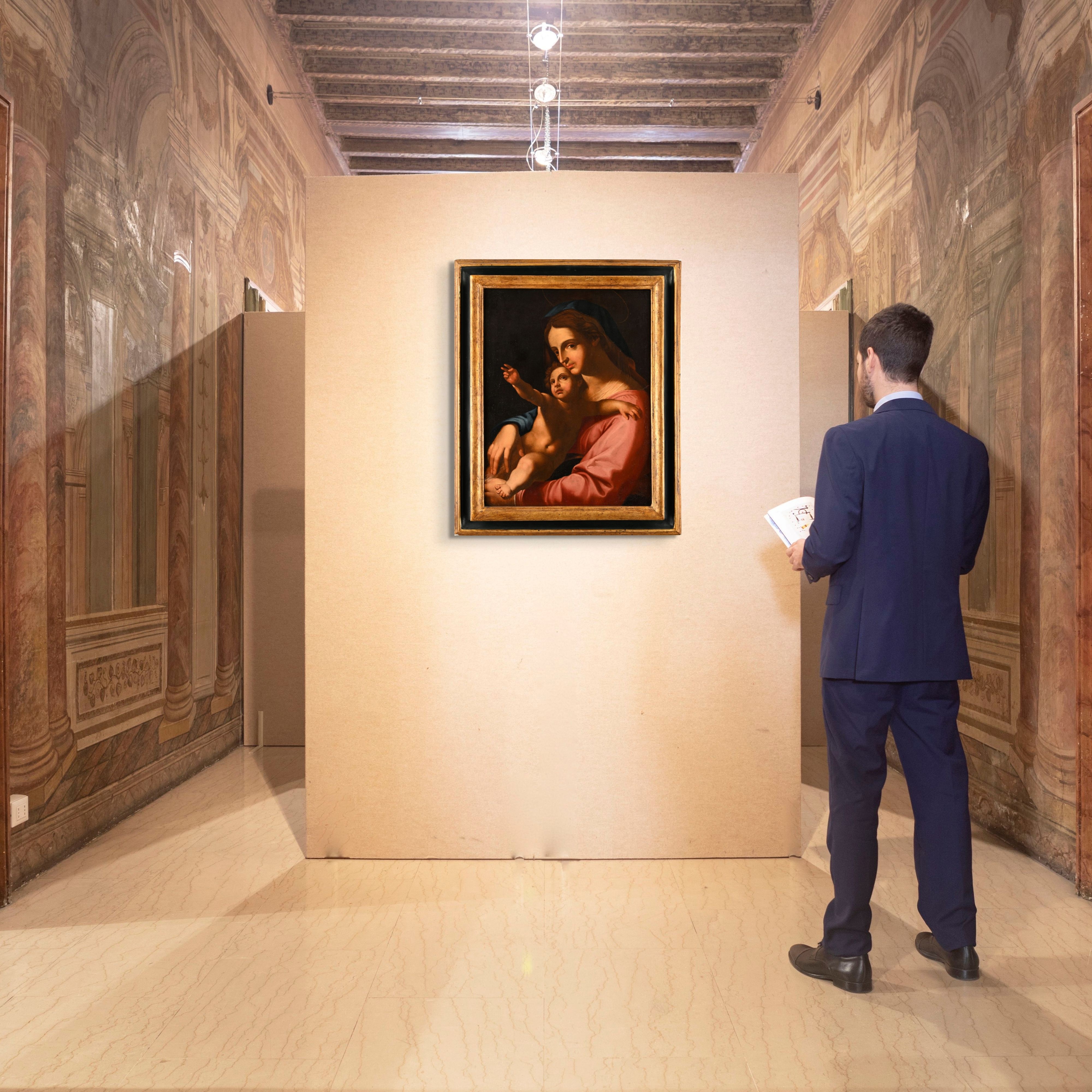 Pittore del XVIII Secolo - Madonna Col Bambino