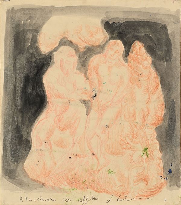 Sandro Chia - Figura e fauno
