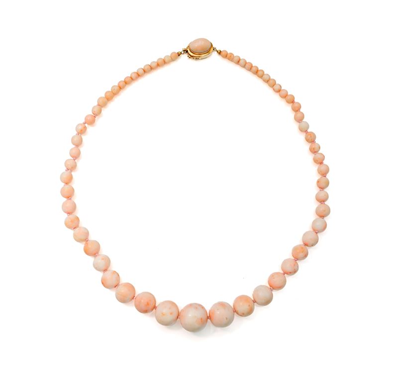 Collana in Corallo e Oro
