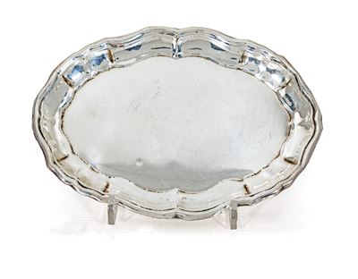 Piccolo Vassoio Ovale in Argento