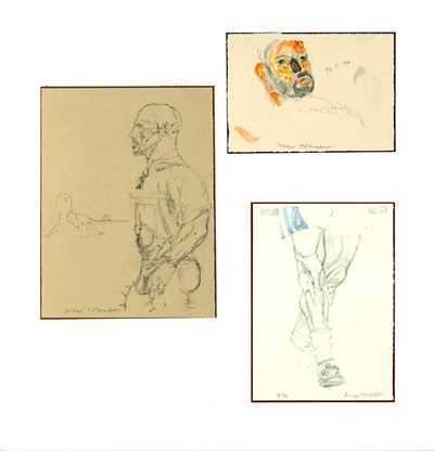 Tre Studi di Figure
