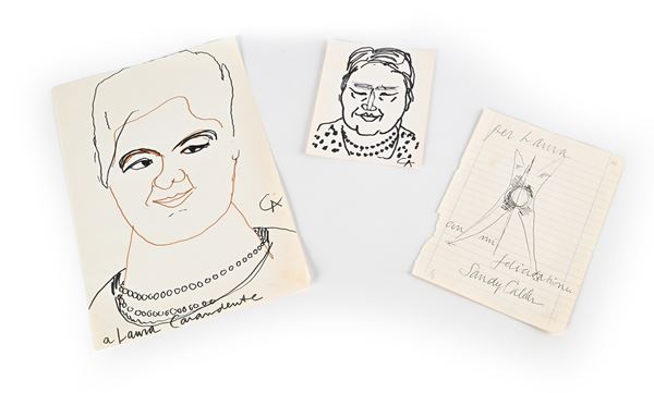 Alexander Calder - Lotto di 3 disegni