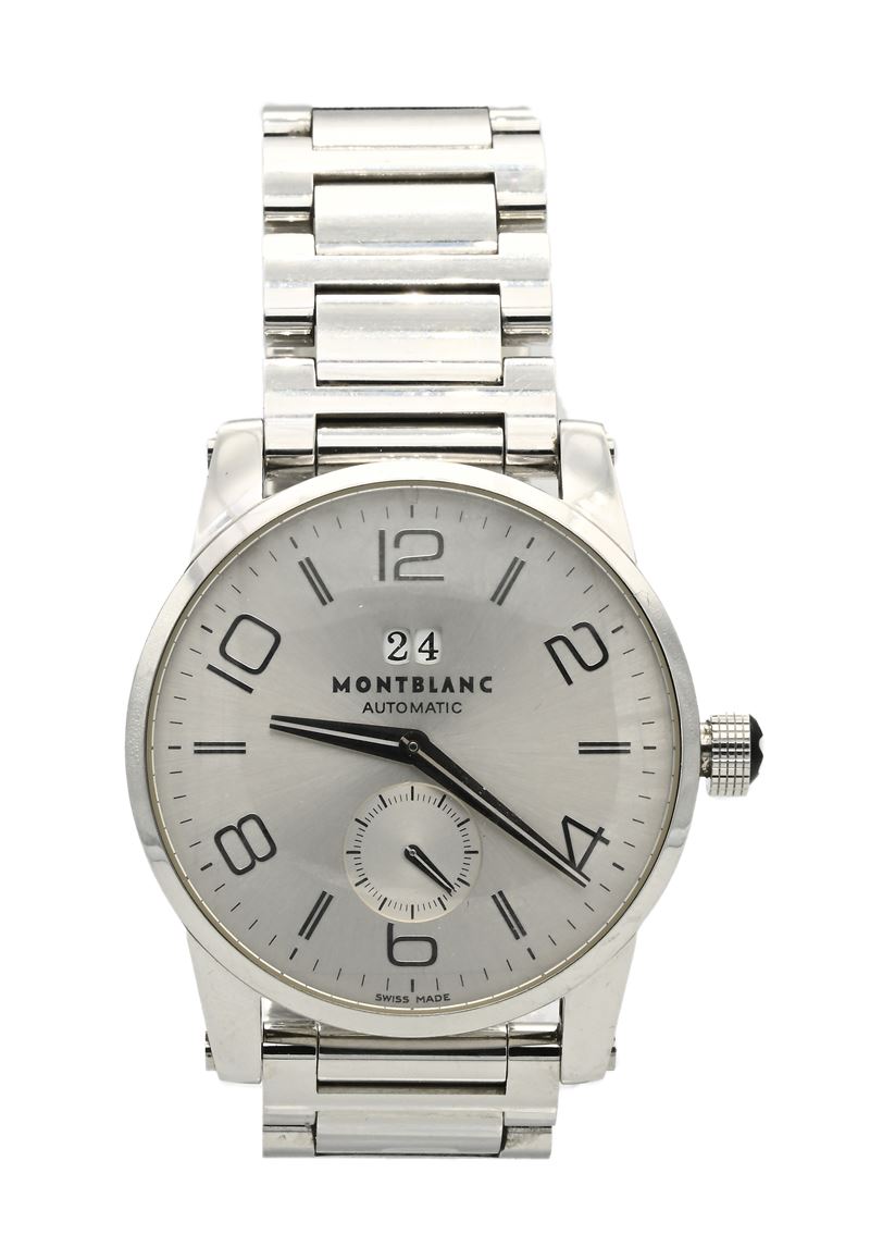 Montblanc Timewalker Steel Collection Automatic 7050 - Orologio da polso automatico da uomo in ac...