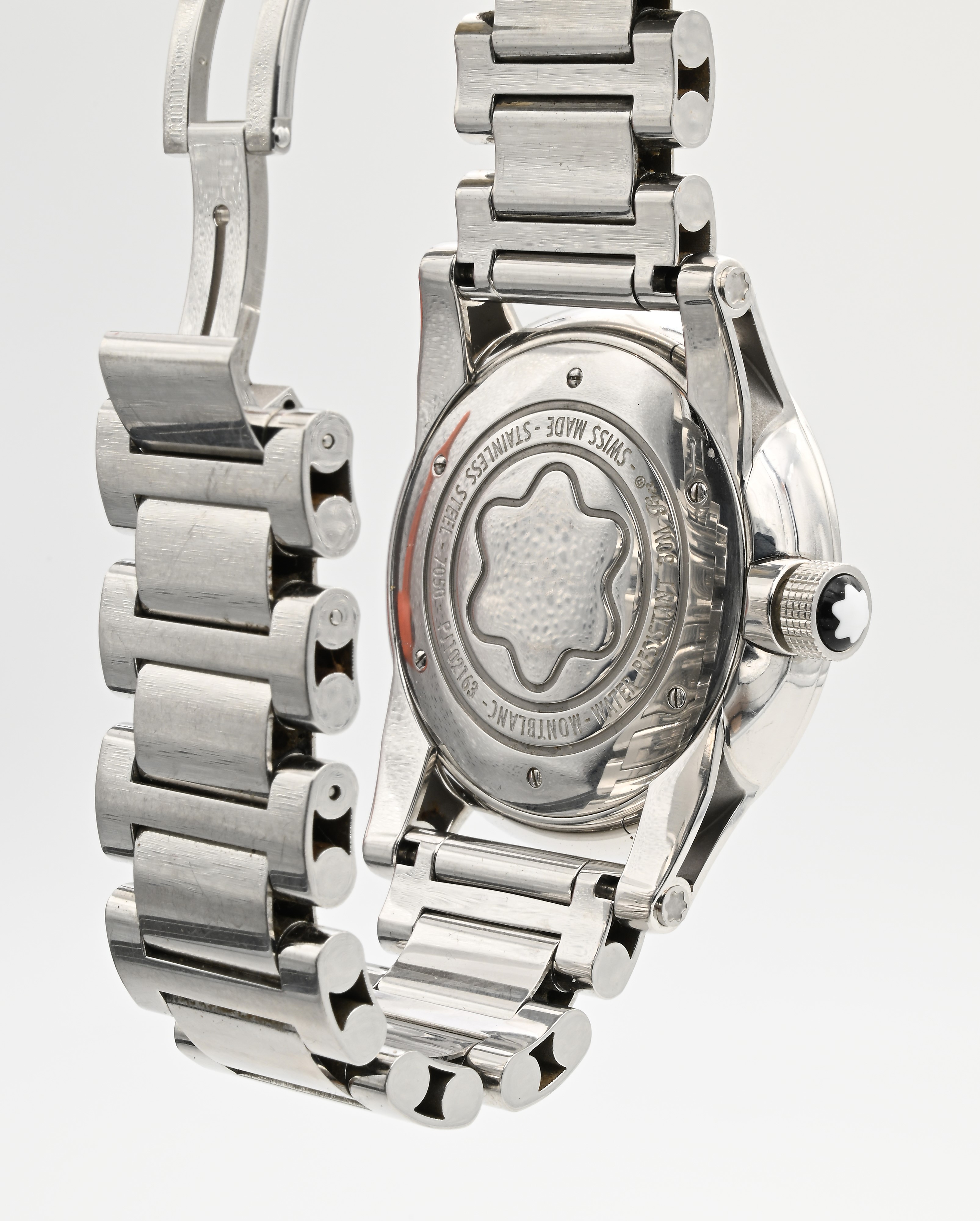 Montblanc Timewalker Steel Collection Automatic 7050 - Orologio da polso automatico da uomo in ac...