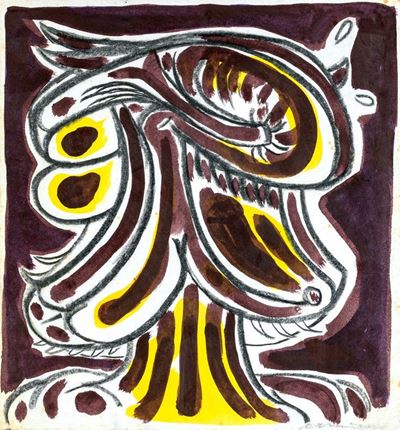 Senza Titolo, Pastello su Carta