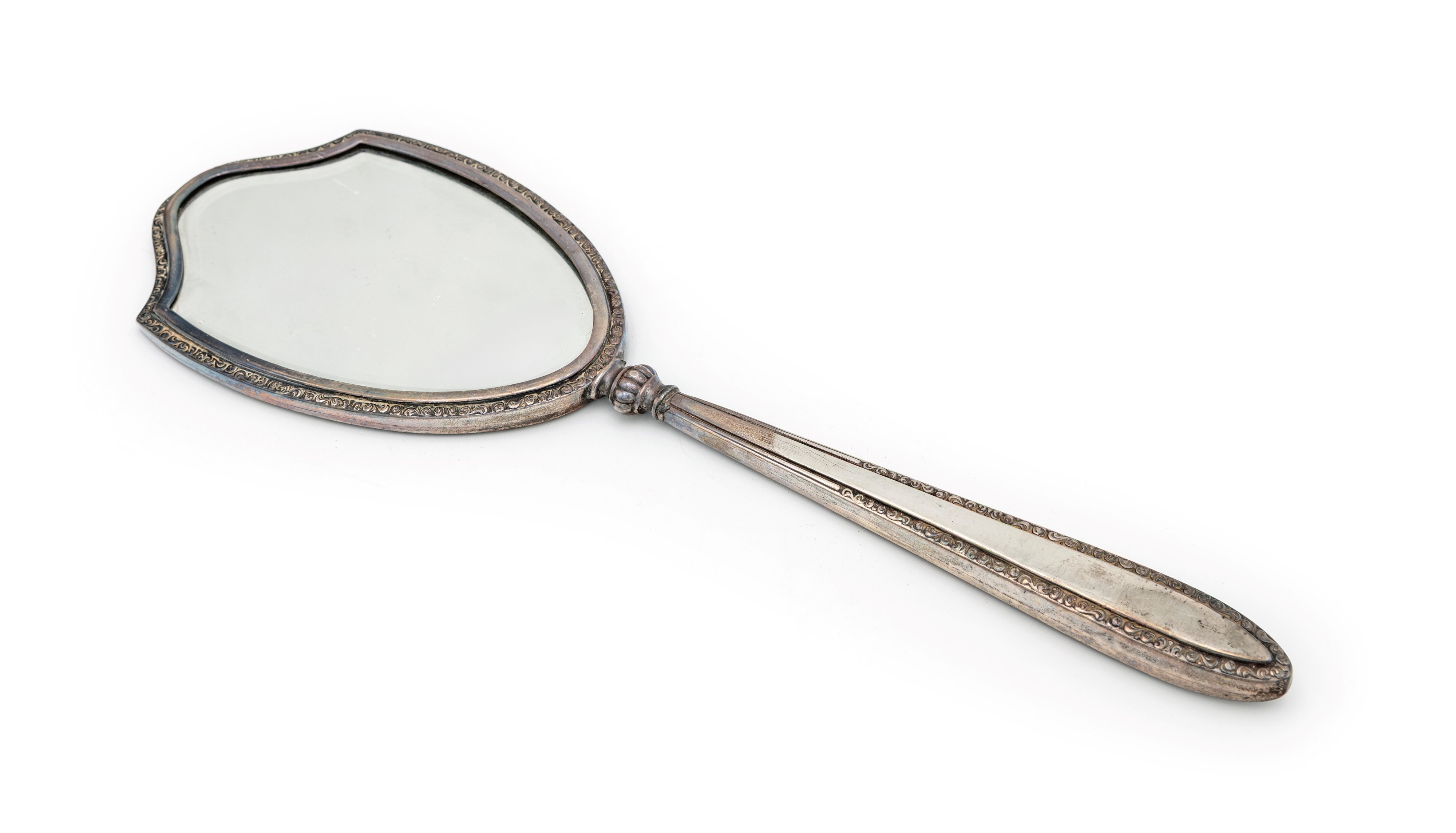 Specchio da Toletta in Argento Sterling