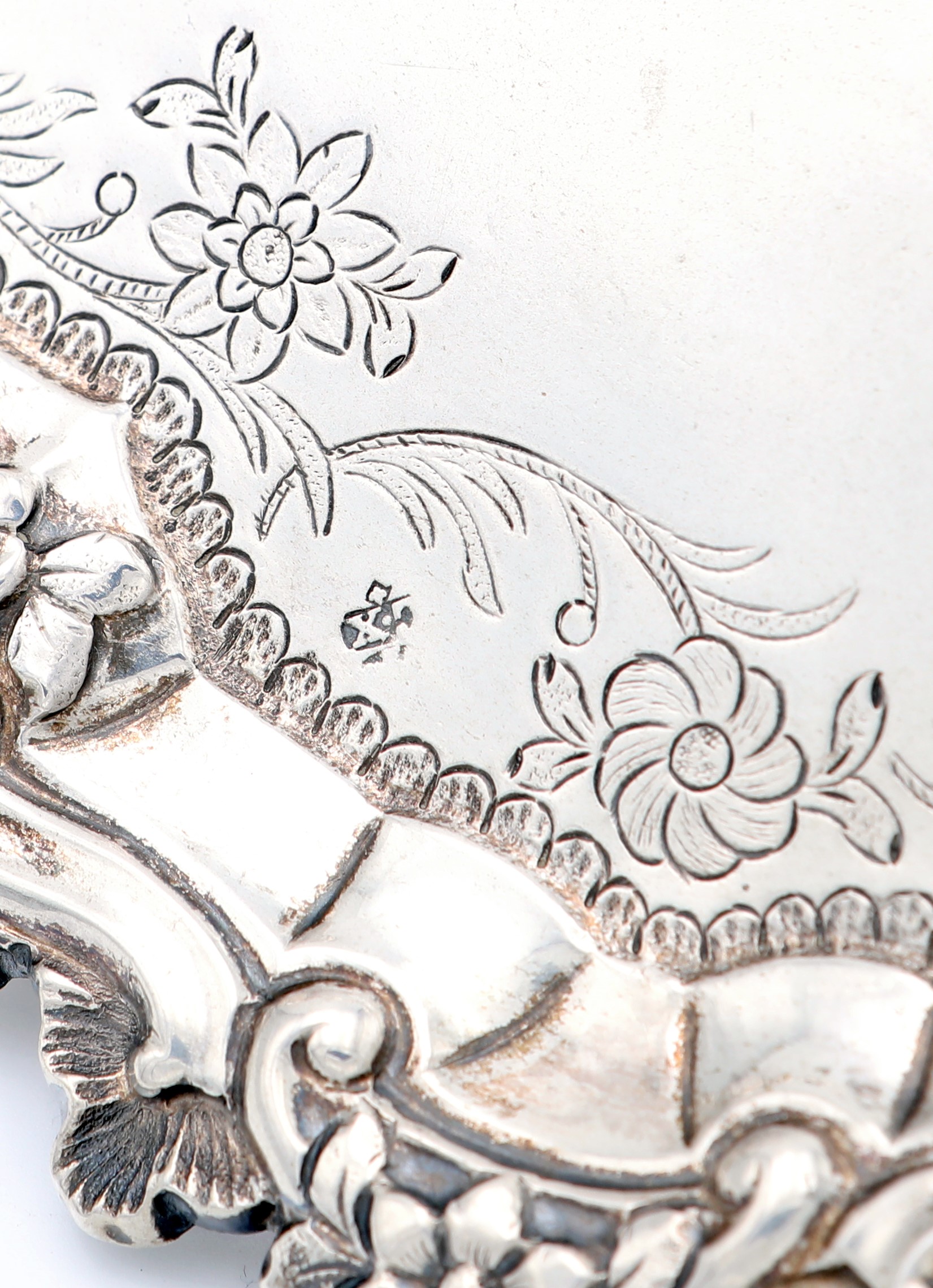 Piccolo Salver in Argento, Olanda, XIX Secolo