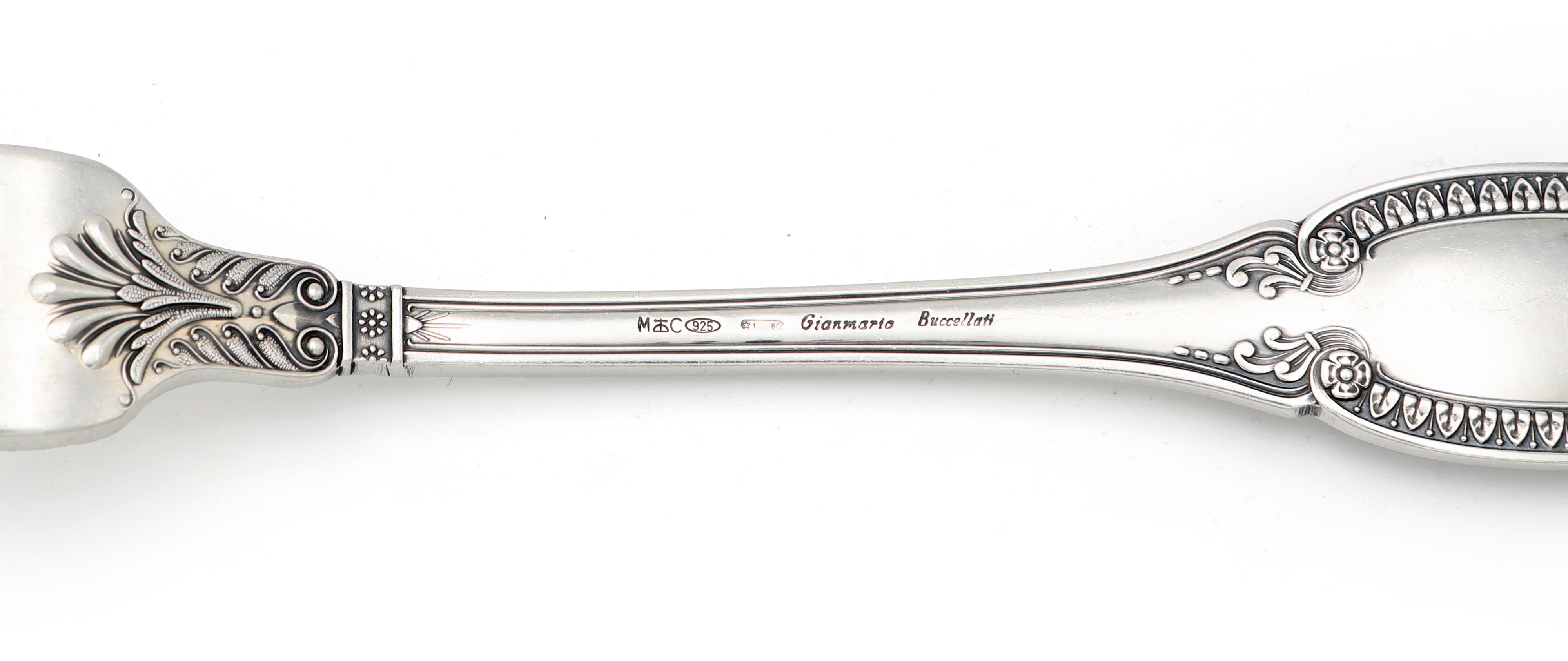 Gianmaria Buccellati - Dodici Forchette da Pasto in Argento 925/000 Modello "impero"