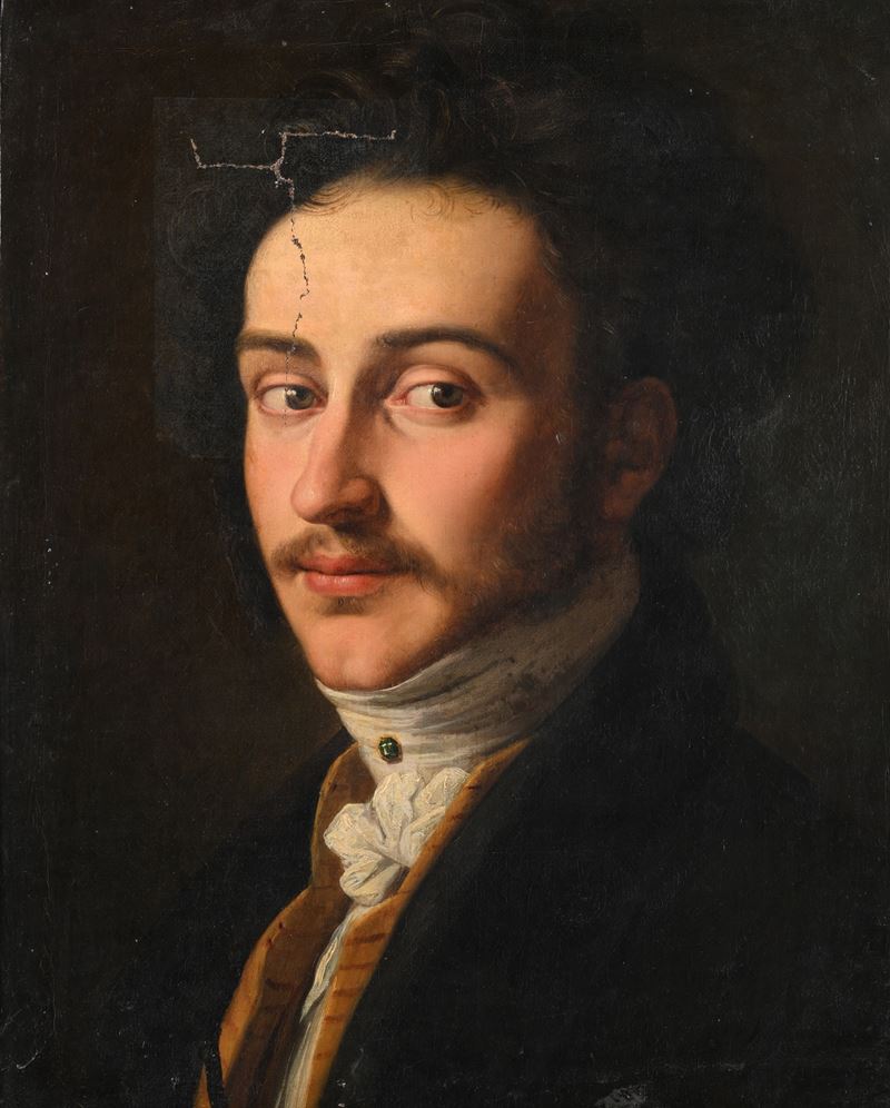 Francesco Podesti - 'lorenzo della Nobile Famiglia Pellegrini'