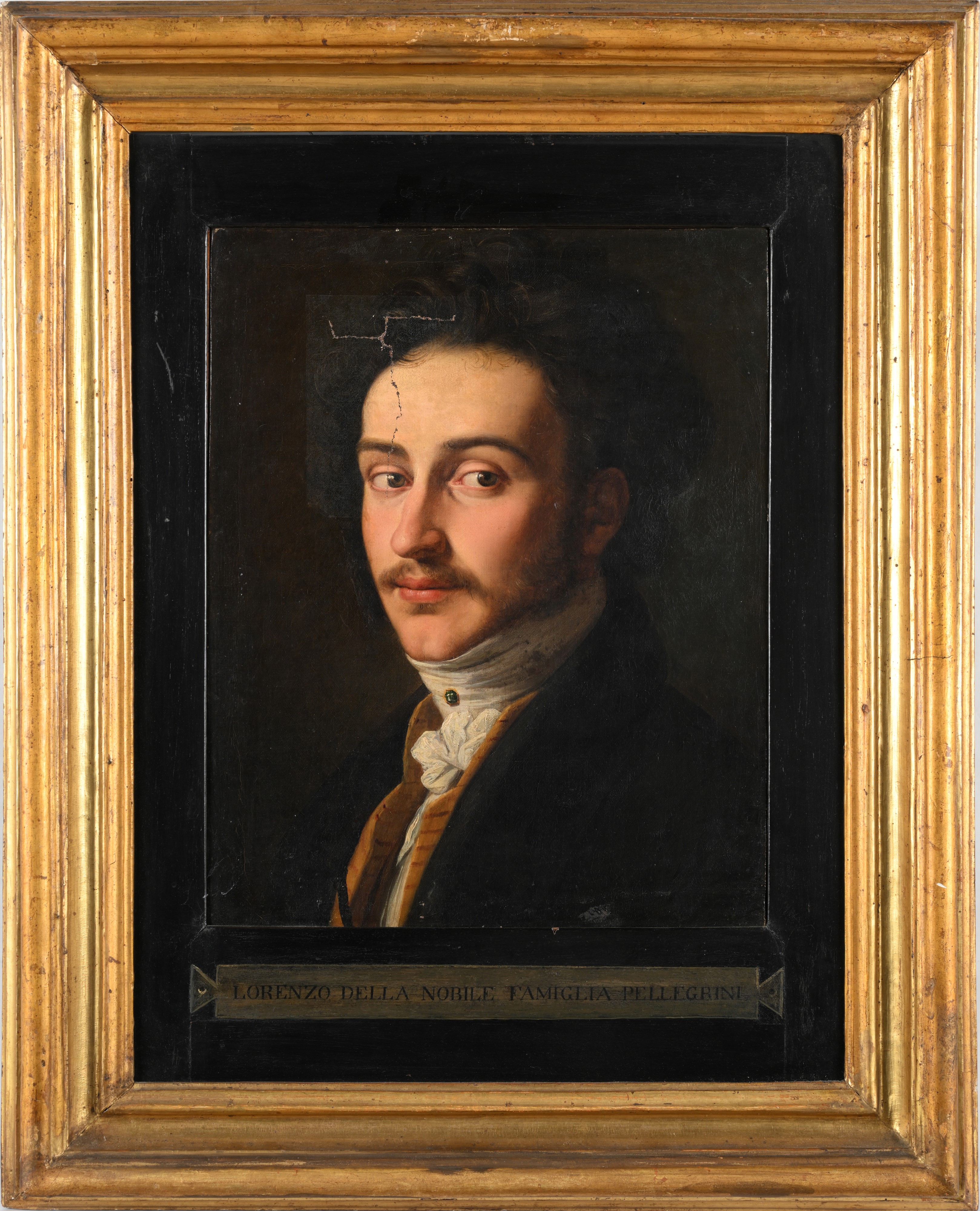 Francesco Podesti - 'lorenzo della Nobile Famiglia Pellegrini'