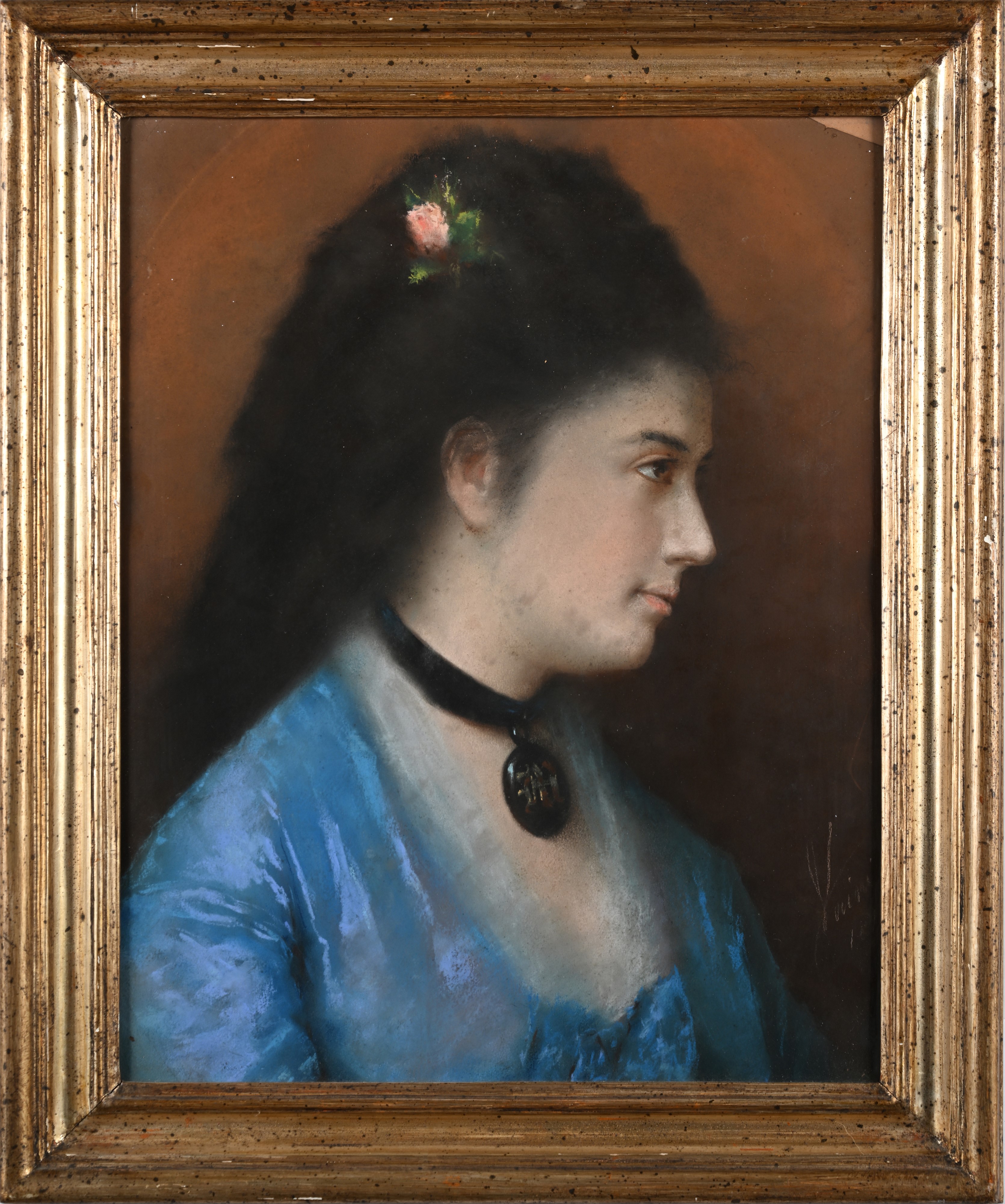 José Villegas Y Cordero - Ritratto di Marianna Emiliani