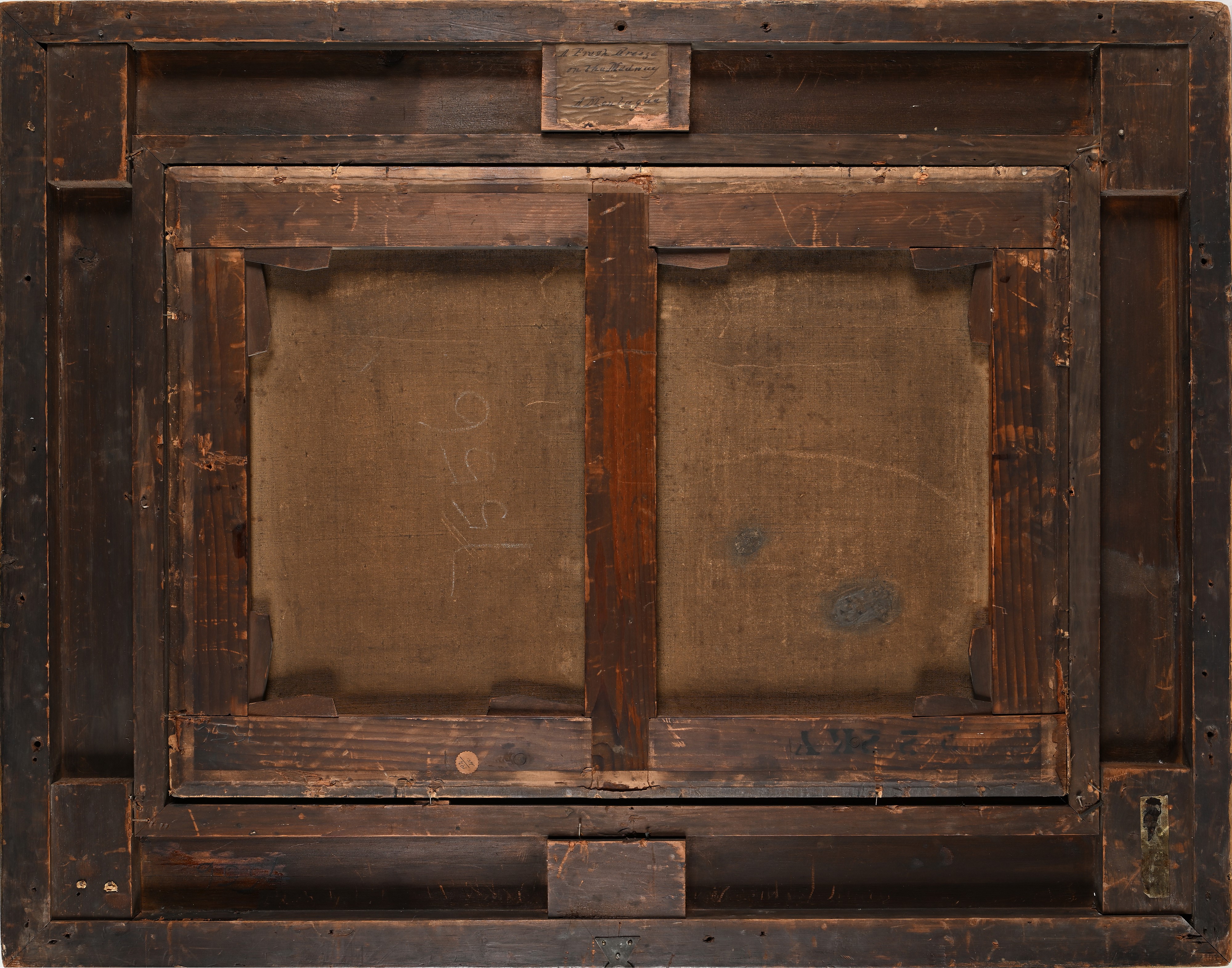 Alfred Montague - 'a Fresh Breeze On The Medway'