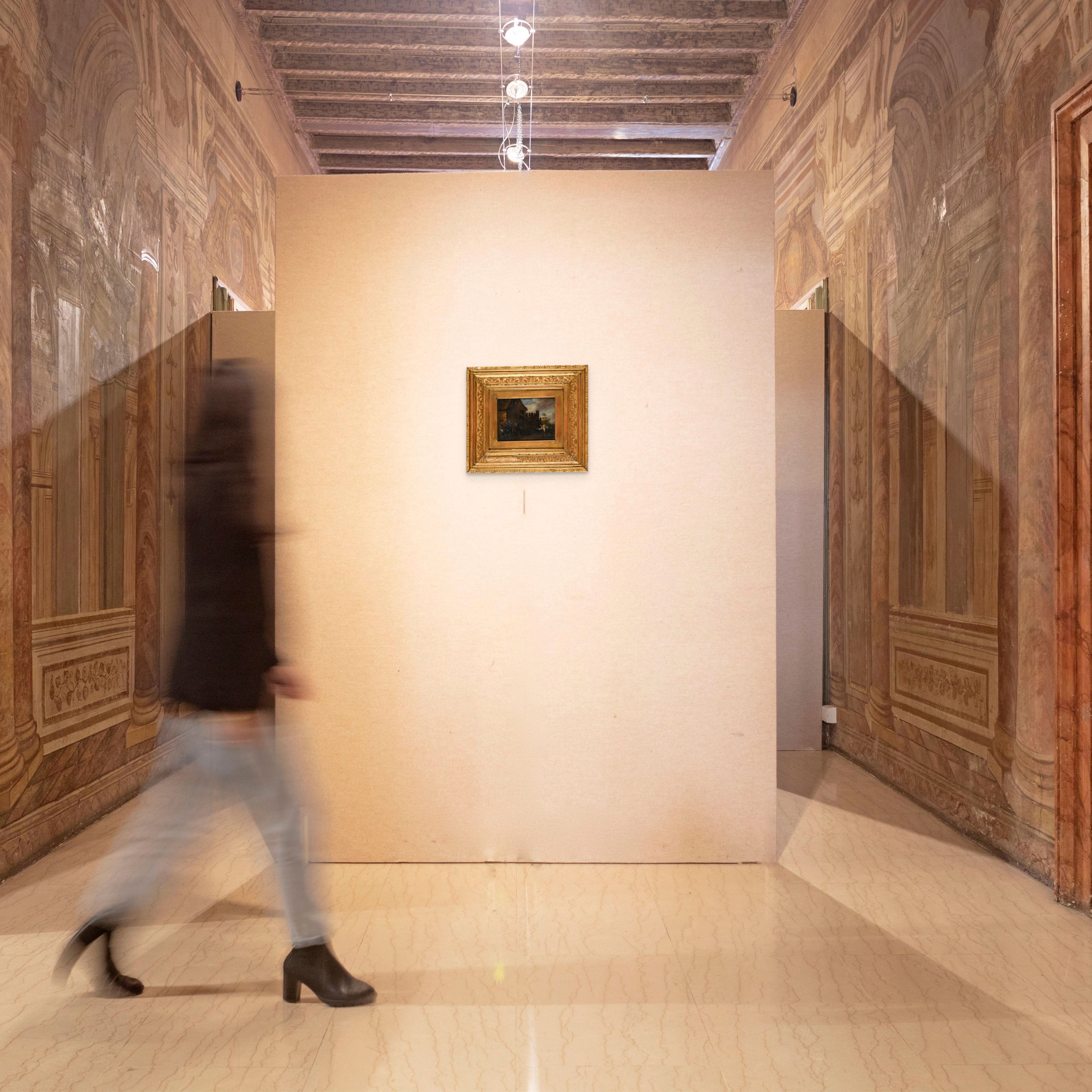 Scuola Europea del XIX Secolo - Giocatori di Bocce